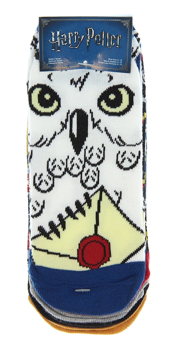 The Wizarding World of Harry Potter No-Show Ankle Socks 5 Pack