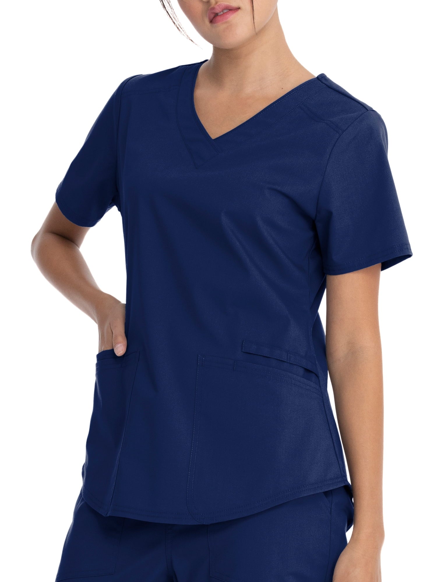 Scrubstar Core Essentials Lightweight Stretch V-Neck Scrub Top (Women's)