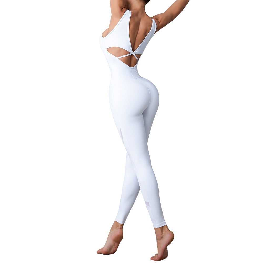 Gym Fitness Long Sleeve Seamless Female Yoga Workout Clothes Sexy One-piece Yoga Suit Quick Drying Breathable Fitness Suit