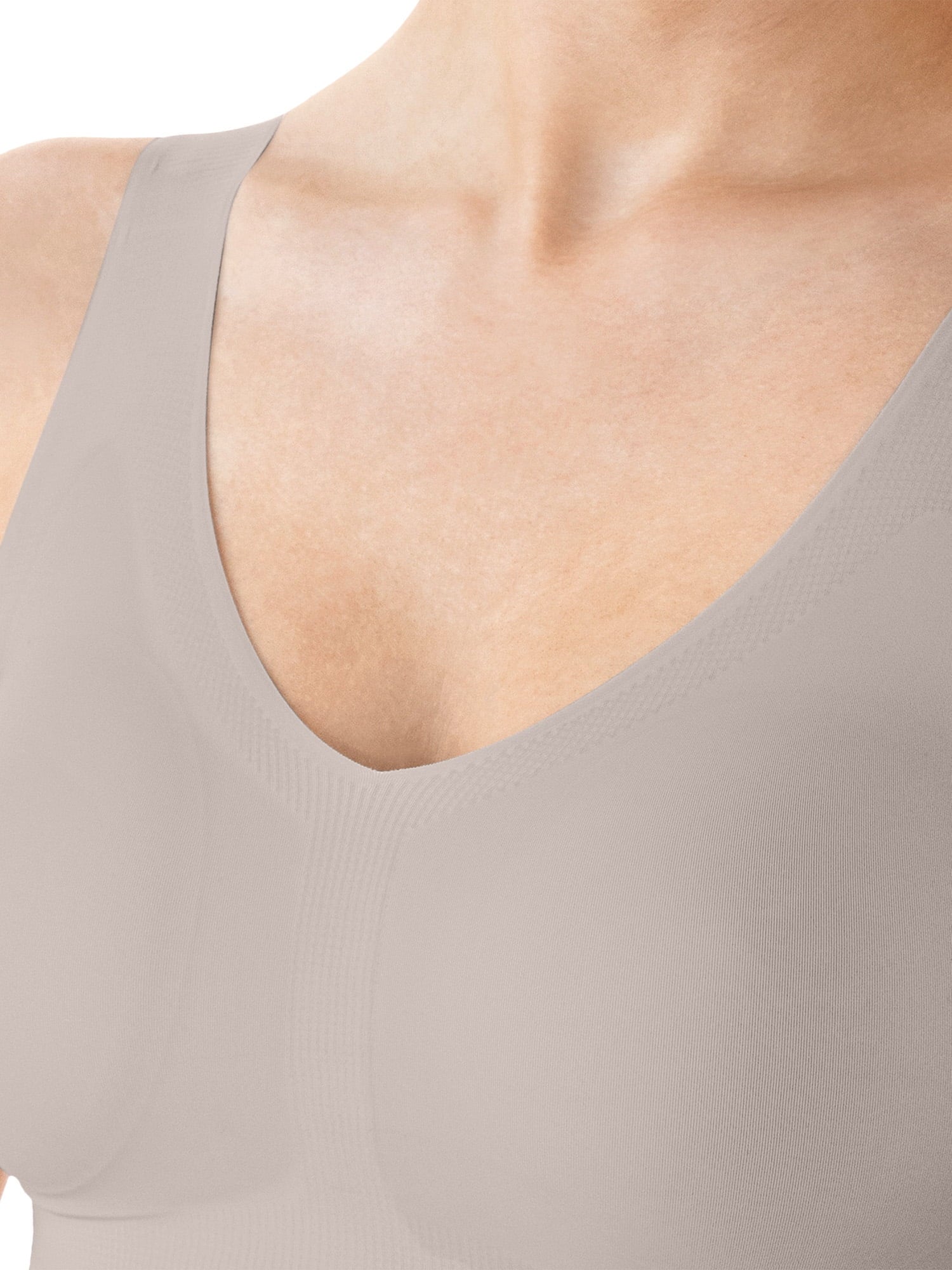 Hanes Womens Bralette, Invisible Embrace Pullover Bralette, Moisture-Wicking T-Shirt Bra