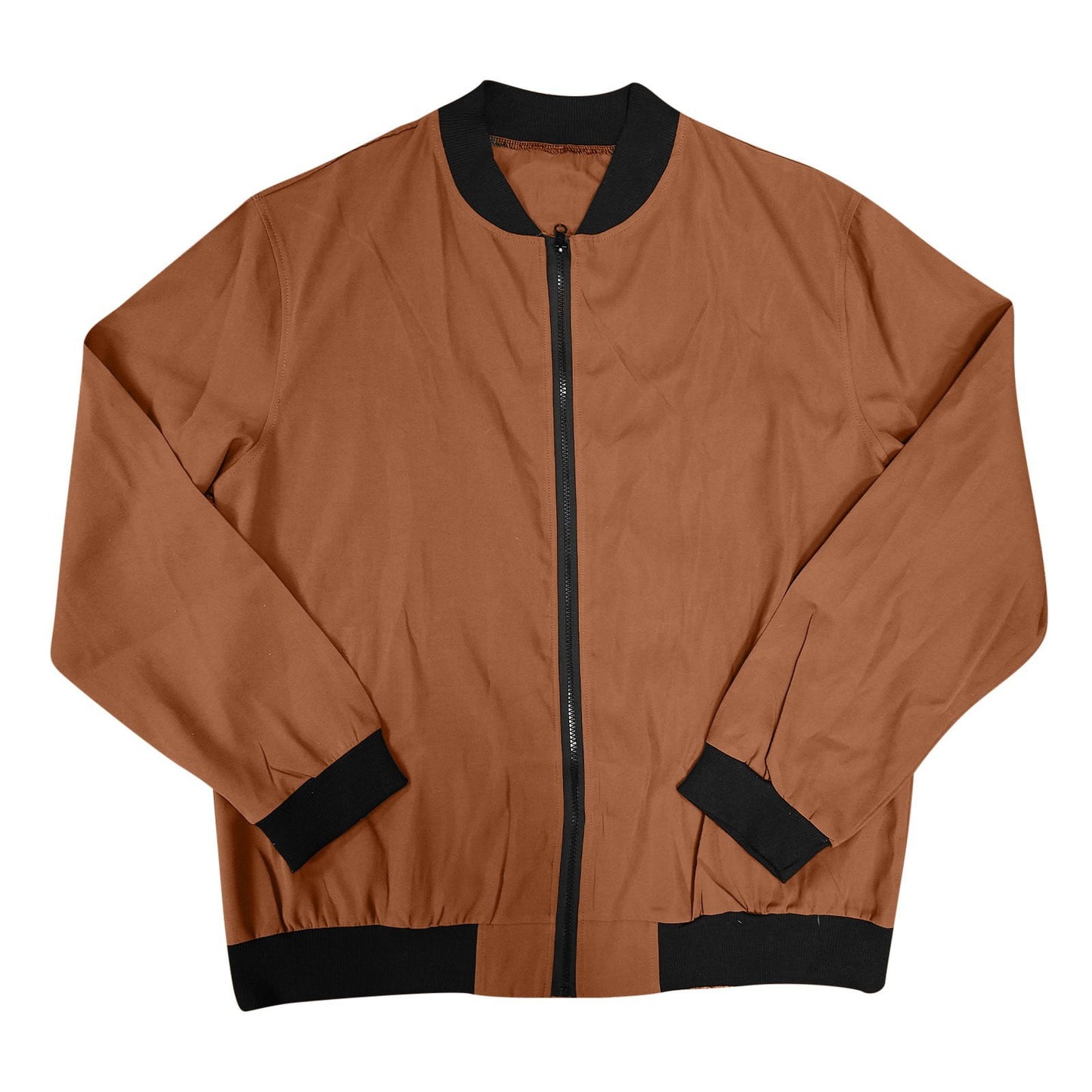 Bomber Jacket Women 2024 Casual Floral Lightweight Jackets Women Trendy Zip Up Coat Outwear with Pockets