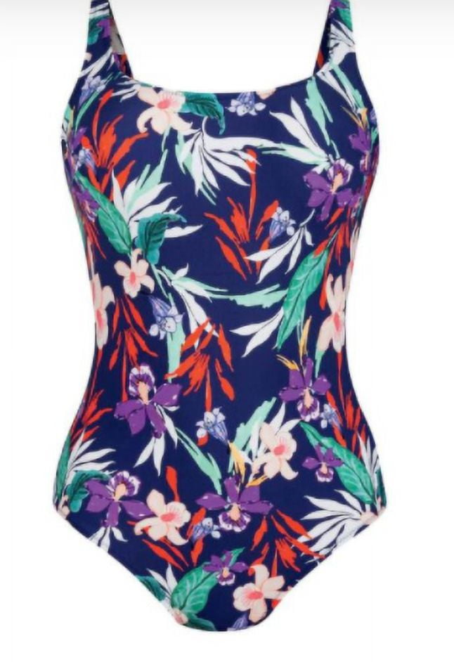 Rosa Faia MULTI Alani Bay Marle Underwired One Piece Swimsuit, US 40F, UK 40E