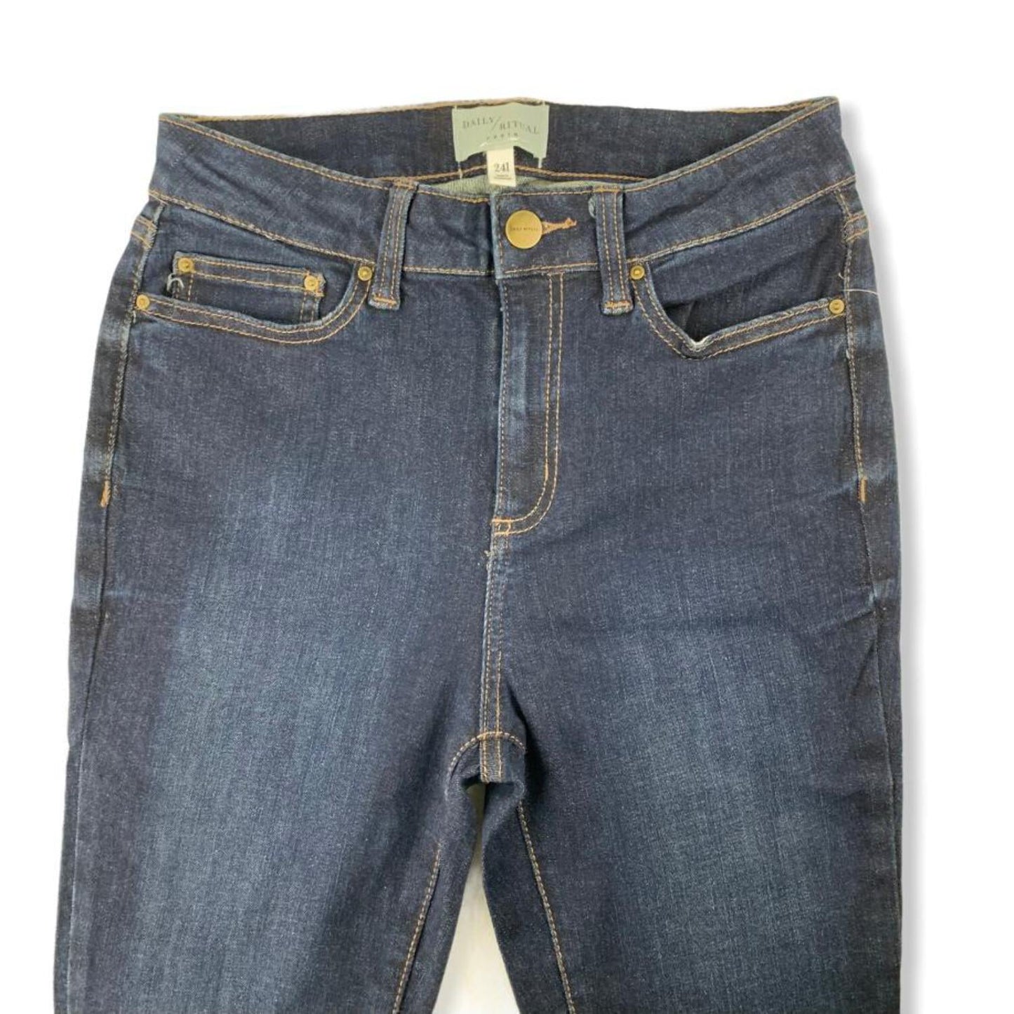 Stretch Denim High Rise Skinny Women's Jeans