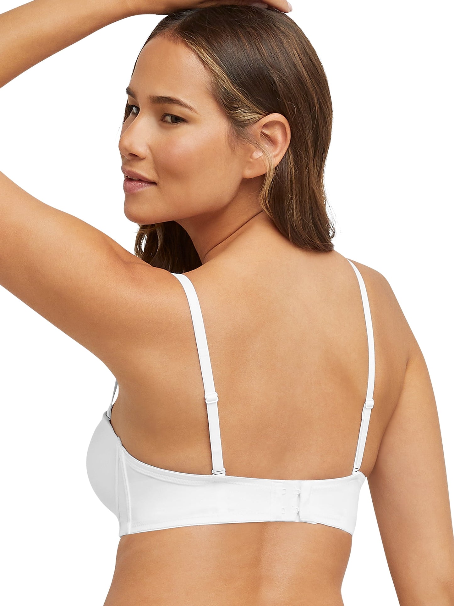Maidenform Women's Stay Put Strapless Push Up Underwire Bra, Style SN6990