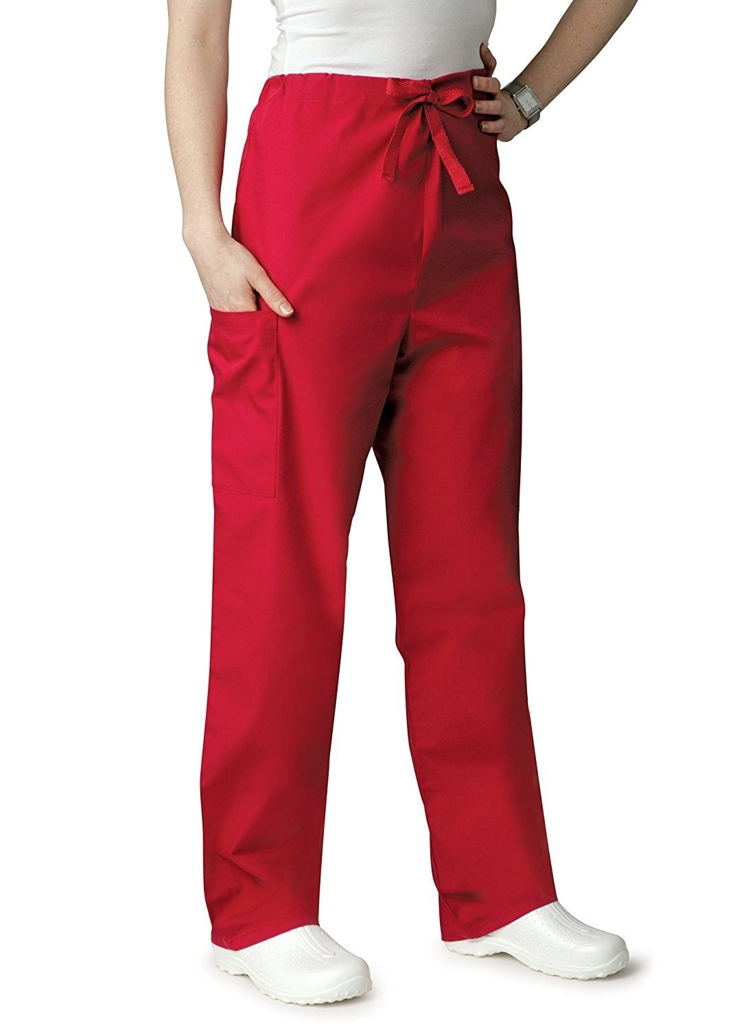 Adar Universal Unisex Scrubs - Drawstring Tapered Leg Scrub Pants