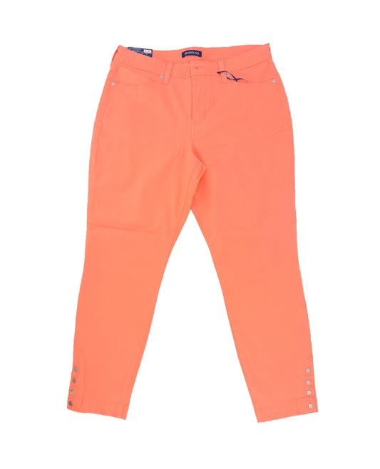 BANDOLINO LISBETH CROP WITH SNAP HEM - TROPICAL PEACH - 4