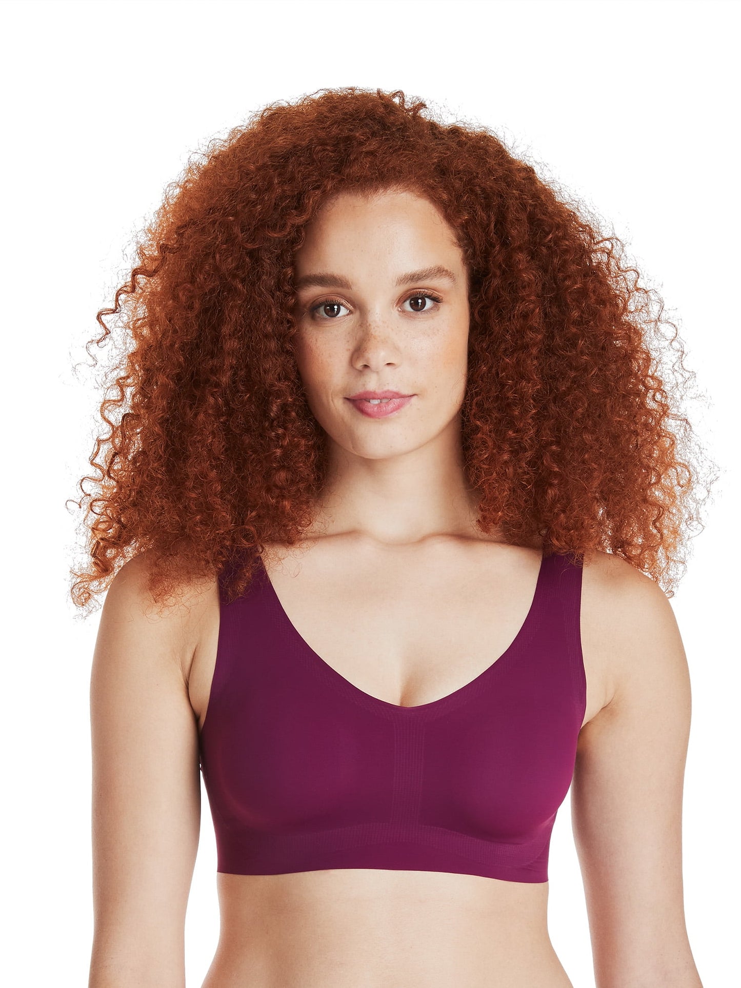 Hanes Womens Bralette, Invisible Embrace Pullover Bralette, Moisture-Wicking T-Shirt Bra