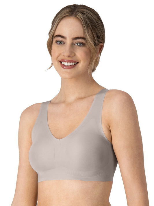 Hanes Womens Bralette, Invisible Embrace Pullover Bralette, Moisture-Wicking T-Shirt Bra