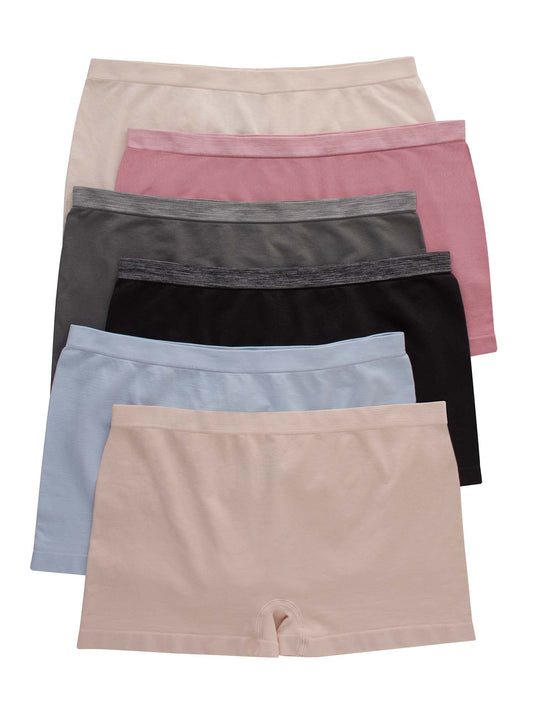 Hanes Womens Underwear 6-Pack, Comfort Flex Fit Panties, Seamless Underwear for Women