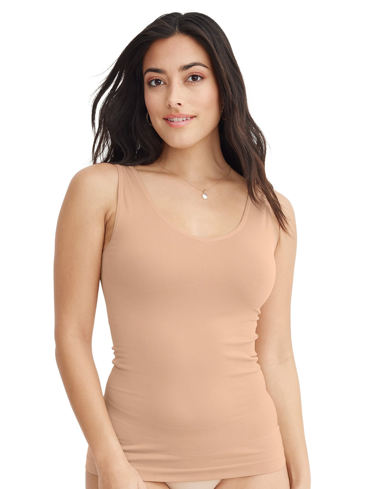 Jockey Essentials Women's Slimming Tank, Everyday Shapewear, Body Slimming Top, Compression Tank, Sizes Small-4XL