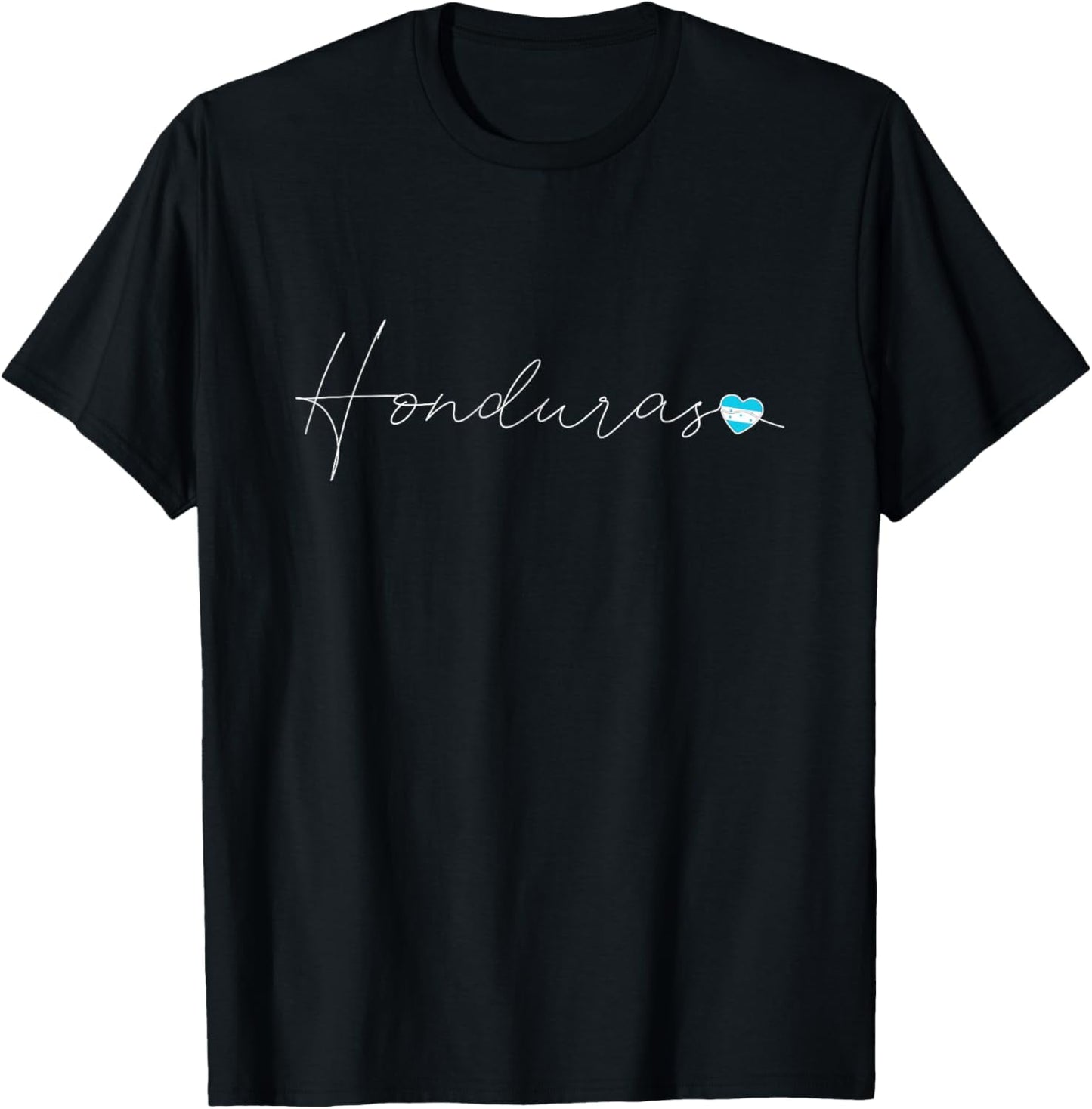Playful Comfort Tee - Honduras Simple Love Honduran Flag Heart on Honduras T-Shirt