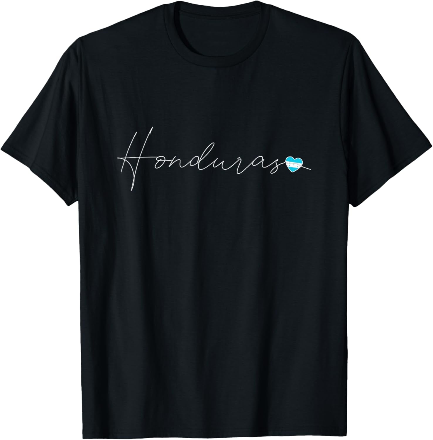 Playful Comfort Tee - Honduras Simple Love Honduran Flag Heart on Honduras T-Shirt