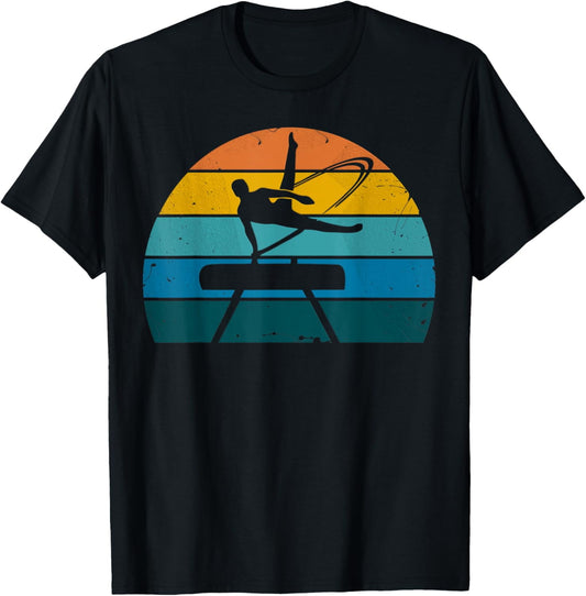 Pommel Horse Gimnastics Gift for Strongest men T-Shirt