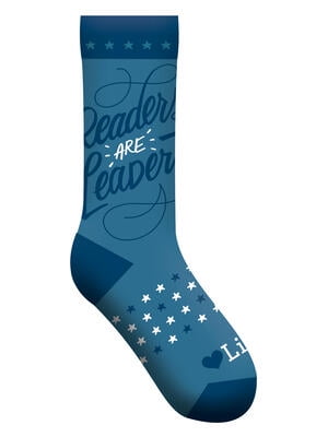 Readers Are Leaders Socks