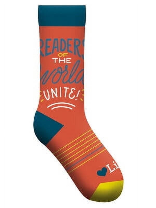 Readers of the World Unite Socks