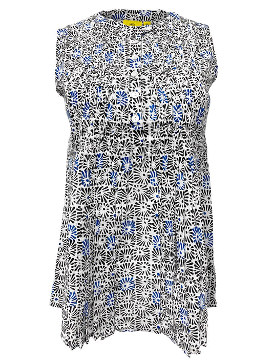 Roberta Roller Rabbit Women's Sanav Isola Top X-Small Blue