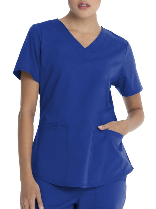 Scrubstar Core Essentials Lightweight Stretch V-Neck Scrub Top (Women's)