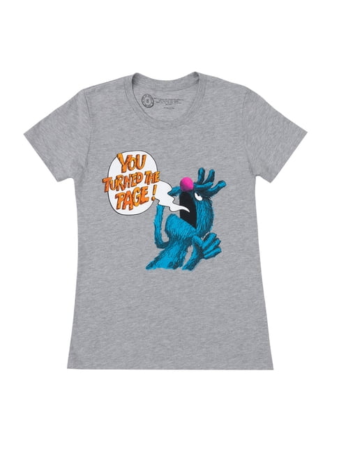 Sesame Street: The Monster at the End of This Book Women's Crew T-Shirt Small, (Other)