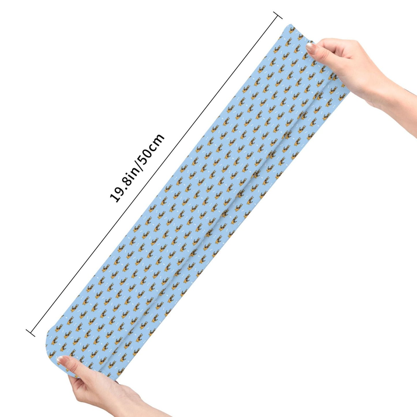 Sikiie Cute Puppy High Stockings Women Thigh High Stockings Over Knee Long Stockings-One Size