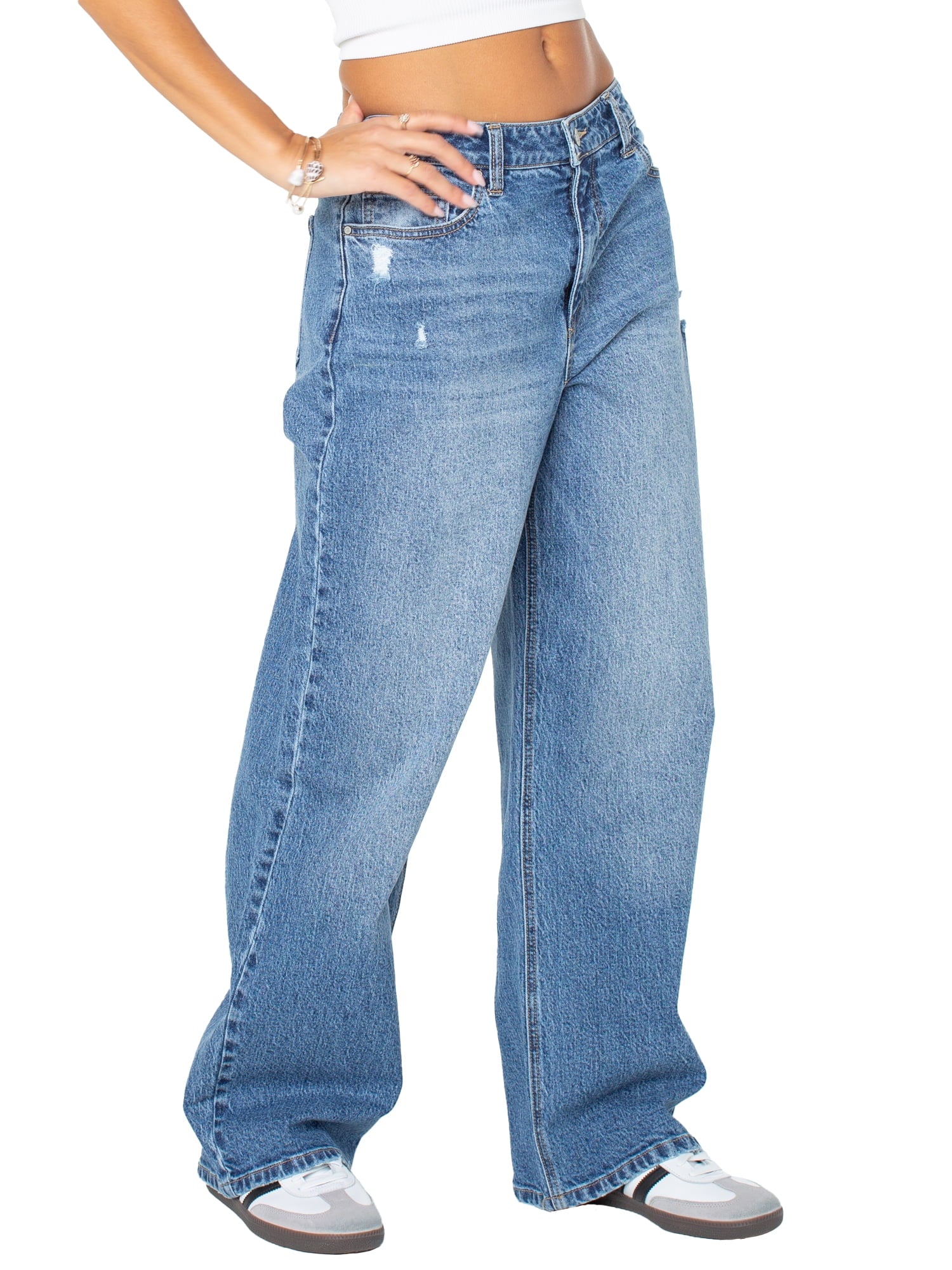 Celebrity Pink Juniors Slouchy Wide Leg