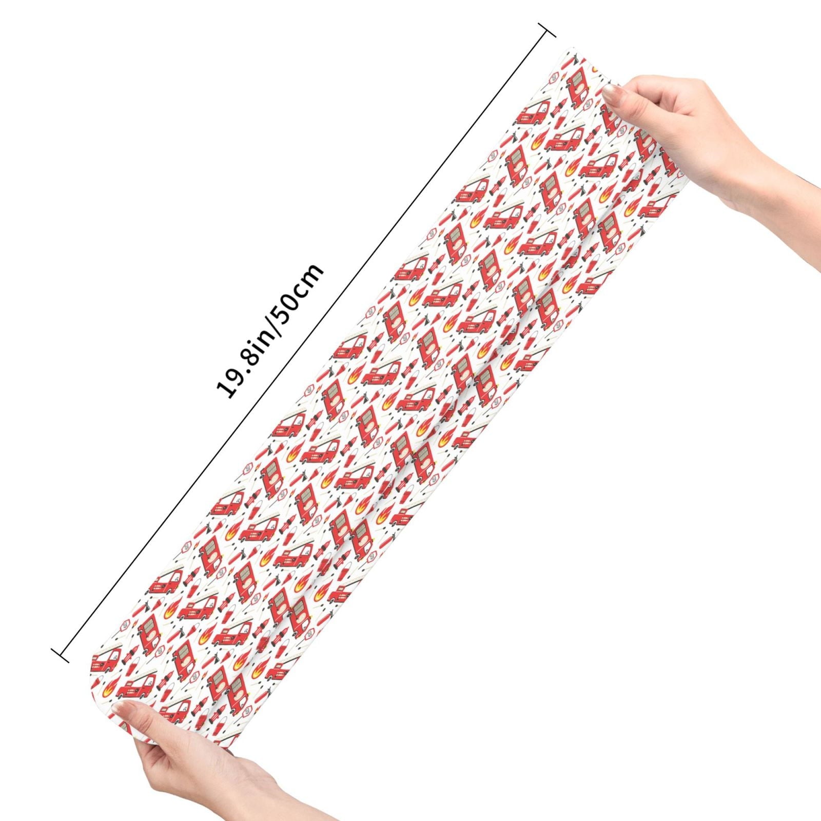 Sikiie Fire Truck High Stockings Women Thigh High Stockings Over Knee Long Stockings-One Size