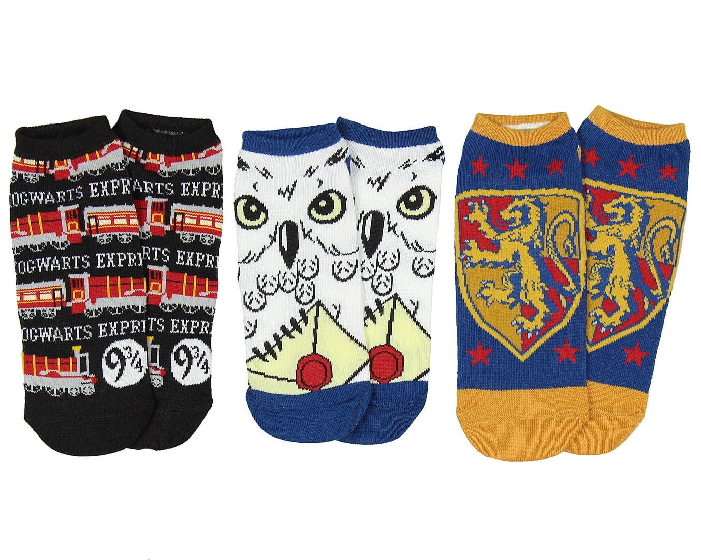 The Wizarding World of Harry Potter No-Show Ankle Socks 5 Pack